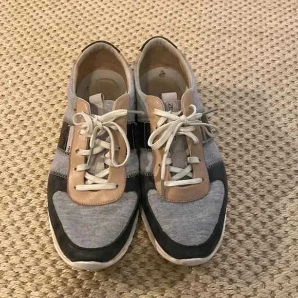 Cole Haan Shoes - Cole Haan Zero Grand‎ Black and Tan leather sneaker—size 10.5
